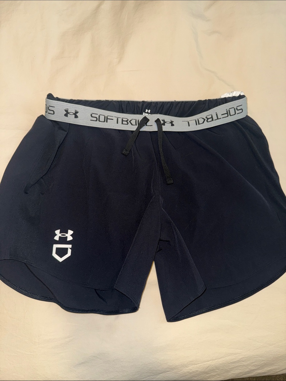 UA W Utility Softball Shorts